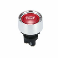 DC 12V 50A Red Light Push Start Ignition Switch for Racing Sport off- (ON) Momentary Switch