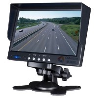 7 Inch 2chs High Resolution Car LCD Screen Monitor for Trucks 24V