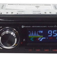 Detachable 1 DIN Car MP3 Player FM Radio with Bluetooth/USB/SD/MMC/Aux/FM