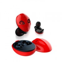 New Product Alien Shape Design 5.0 Tws Bluetooth Earphone with Charging Case Support OEM UFO Earphon