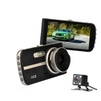 Dual Lens HD Car DVR/Black Box /Video Recorder/ Viehcle Auto Recorder for Driver Safety Accident (av