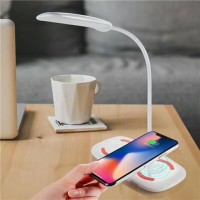 Mobile Phone Qi Wireless Charger Table Lamp