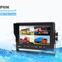 7inch Waterproof Rear View Backup Monitor for Bus