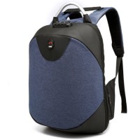 Anti Theft Men Password Lock Backpack Travel Teenager Computer Backpack Bag with USB Port