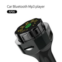 Wireless Bluetooth FM Transmitter Adapter MP3 Player Hands-Free Car Kit