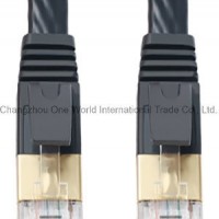 Cat7 Cat7a Cat8 27AWG Bc RJ45 Patch Cable SFTP LAN Cable