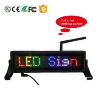 GSM Communication Full Color LED Auto Sign 8X48 LED Car Display Sign LED Display Car Display