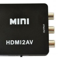 HDMI to RCA/AV Converter 1080P