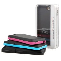 for iPhone 5g 2000mAh Shockproof Backup External Battery Case Power Bank