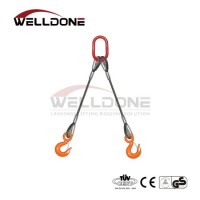 Double - Leg Swaged Wire Rope Sling Assembly