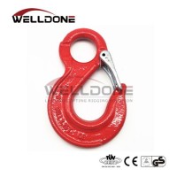 Wd013 G80 Eye Sling Hook with Cast Latch for Chain Slings