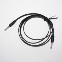 Aux Auxiliary Sound Stereo Audio Data Cable for iPhone