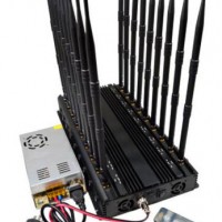 Adjustable Desktop 18 Antennas RF 5g Cell Phone Signal Jammer Blocking All Signals Jax-1800