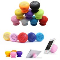 Silicone Mushroom Portable Mini Speaker for Bathroom