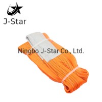 250mm Orange 10t Polyester Sling Webbing for Lifting