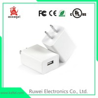 2A Mobile Phone Travel USB Charger with UL FCC