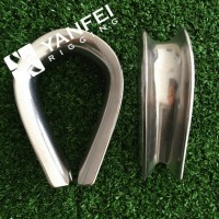 Stainless Steel Thimble for Steel Wire Rope