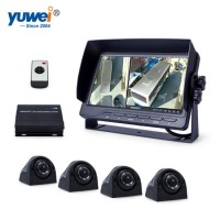 360 Around View Monitor Parking System 1080P for Truck Birds-Eye View