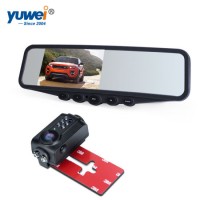 4.3" Car Rear View System with Built-in Wireless Mirror and Nightvision Backup Camera