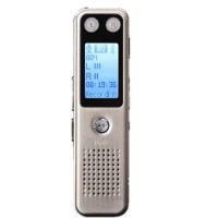 Portable Golden Color 805 8GB Voice Recorder with Timing Control Voice Recorder (805)