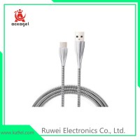 Durable Spring USB Data Cable Cell Phone USB Charge Cable