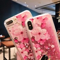 Mobile Phone Liquid Glitter Case Popular Phone Case for Huawei