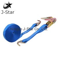 25mm 800kg Lashing Strap with J Hooks