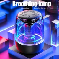 2019 New Bluetooth Speaker  Mini Speaker Bluetooth with LED Light