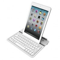 Aluminum Wireless Bluetooth Keyboard for iPad Mini