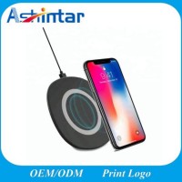 Factory Custom Qi Fast Wireless Desktop Charger for iPhone X