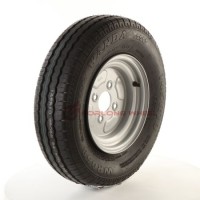 145r10 8 Ply 84/82n Trailer Tyre on 4 Stud with 98mm PCD Et0 Wheel Rim