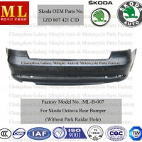 Rear Bumper for Skoda Octavia From 2009-2ND Generation (OEM auto parts No.: 1ZD 807 421C/D)