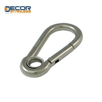 Stainless Steel Snap Hook with Eyelet