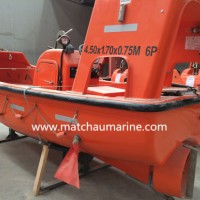 Inboard and Outboard Engine FRP Motor Rescue Boat for Sale