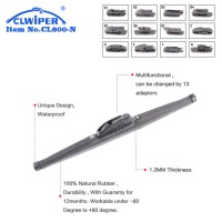 Clwiper Factory Price Wholesale Winter Multi-Functional Snow Wiper Blade with 13 Adapters (CL800-N)