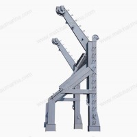 Gravity Luffing Arm Type Davit