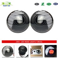 Round LED Working Light Auto Parts 7 Inch 45W LED Work Light J303