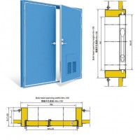 Marine Fireproof Door (double leaves)