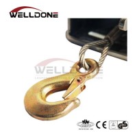 High-Quality 800lbs Mini Portable Small Boat Trailer Manual Hand Winch Cable Winch Hand Wire Rope Wi