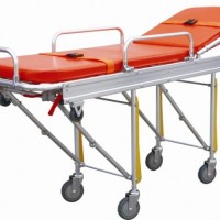 Medical Hospital Adjustable Aluminum Alloy Folding Emergency Ambulance Stretcher