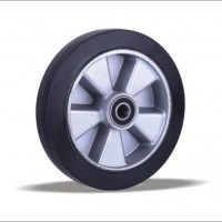 Rubber Wheels with Aluminum Center