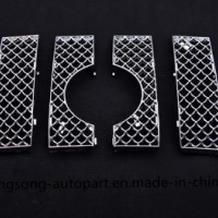 Car Stainess Still Mesh Grille Insect Nets for Toyota Prado Fj150 2014