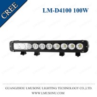 Lmusonu Best Quality Trucks SUV 6000K Aluminum Materials Driving Single Row 17.5 Inch 100W LED Bar L