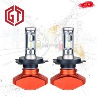 All in One 25W Red S1 H7 Car LED Headlight 4000lm Auto Bulbs LED Headlight Kits for 6500K LED Headla