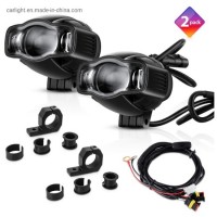 DOT Approved Driving Fog LED Motorcycle Auxiliary Lights