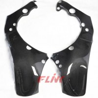 Carbon Fiber Frame Cover for Kawasaki Zx10r 2016