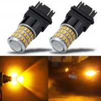 Newest 9-30V Super Bright Low Power 3156 3157 3057 4157 LED Bulbs with Projector Replacement for Tur