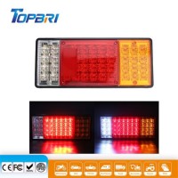 12V Warming Signal Lamp 24V LED Indicator Rear Light for Truck Trailer