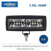 Lmusonu New 5.0 Inch 40W 3040p Auxiliary CREE LED Work Lamp 5D Side Tail Light Driving Light for Agr