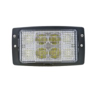 EMC Approved 7.2" 40W Rectangle LED Tractor Work Lights for Massey Ferguson 3713137m1